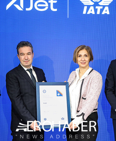 IATA Certificate Awarded to AJet