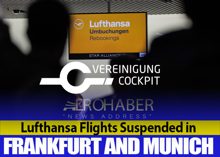 Lufthansa Flights Suspended in Frankfurt and Munich