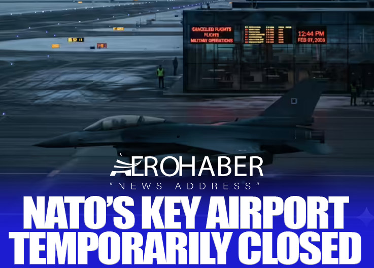 NATO’s Key Airport Temporarily Closed
