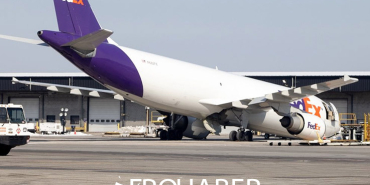 US FedEx Airbus A300 Landing Gear Collapses While Parked