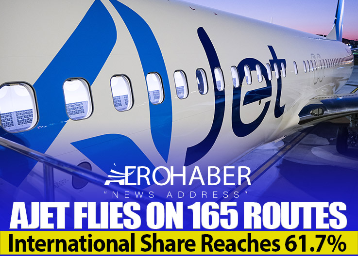 AJet Increased Its International Flight Share to 61.7%
