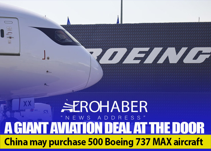 Claim of a massive 500-aircraft order from China for Boeing
