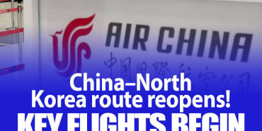 Direct Flights Between China and North Korea Resume