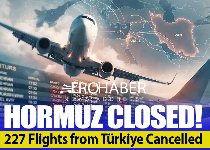 Iran Closed the Strait of Hormuz and Its Airspace: 227 Flights from Türkiye Cancelled