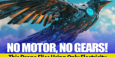 The Era of Motorless UAVs Begins: Solid-State Ornithopter Developed