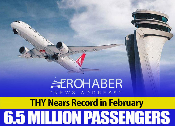 Turkish Airlines Carried 14.1 Million Passengers in Two Months