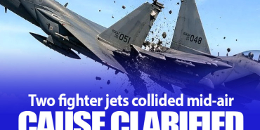 Behind the F-15K collision revealed