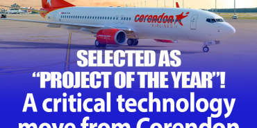 Corendon Airlines Receives “Project of the Year” Award