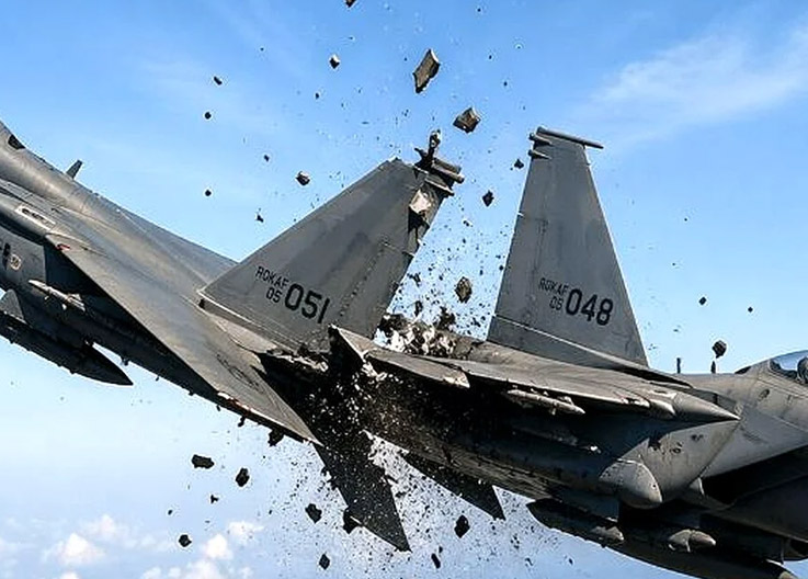 Behind the F-15K collision revealed 1 Accidents and Incidents Aviation News F-15K Behind the F-15K collision revealed