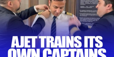 First Captain Promotions at AJet: 4 Pilots Move to the Left Seat of the Cockpit