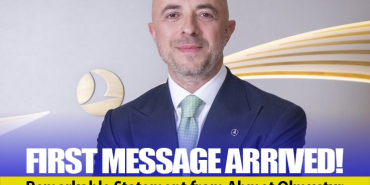 First Message Arrived! Remarkable Statement from Ahmet Olmuştur
