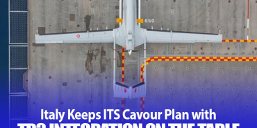 Italian Navy Prepares for TB3: UAV Integration into Cavour Aircraft Carrier on the Agenda