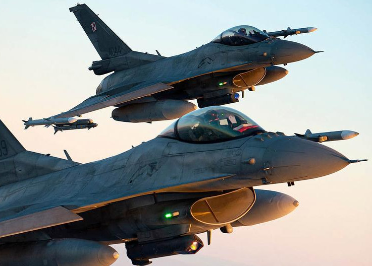 Poland Scrambles F-16s Against Russian Aircraft