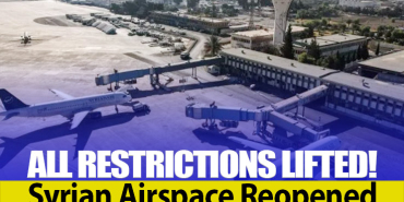 Syrian Airspace Reopened: Flights Return to Normal at Damascus Airport