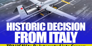 The Italian Navy announced that the TB3 can be operated from an aircraft carrier