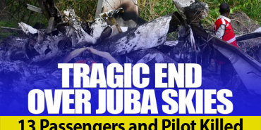 Plane Crash in South Sudan: 14 People Killed Near Juba