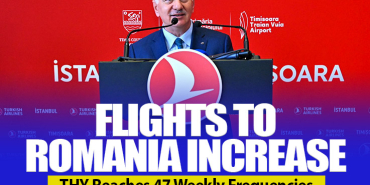 Turkish Airlines Opens New Route in Romania: Timișoara Flights Begin