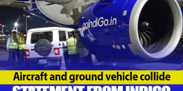 Unmanned vehicle hits IndiGo A320neo