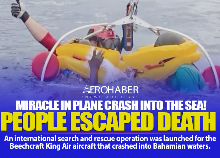 10 People Rescued Alive from Plane That Crashed off the Coast of the Bahamas