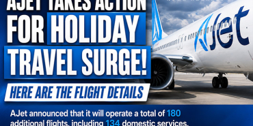 AJet Announces 180 Additional Flights for Eid al-Adha Holiday Rush