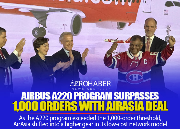 AirAsia Places Historic Order for 150 A220 Aircraft