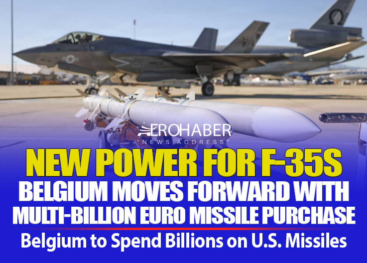 Belgian Army Strengthens F-35s with AIM-120 AMRAAM Missiles