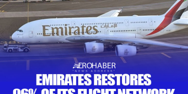 Emirates Restores 96% of Its Flight Network