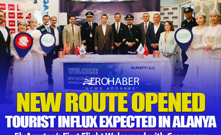FlyArystan Launches Flights to Gazipaşa-Alanya