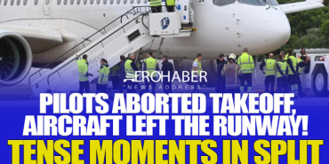 Moments of Fear at Split Airport: Croatia Airlines Aircraft Veers Off Runway