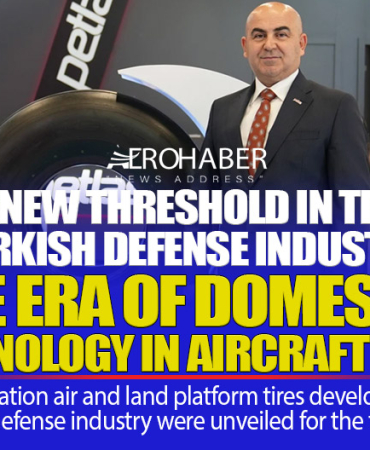 Petlas Develops Türkiye’s First Radial Aircraft Tire for the F-16