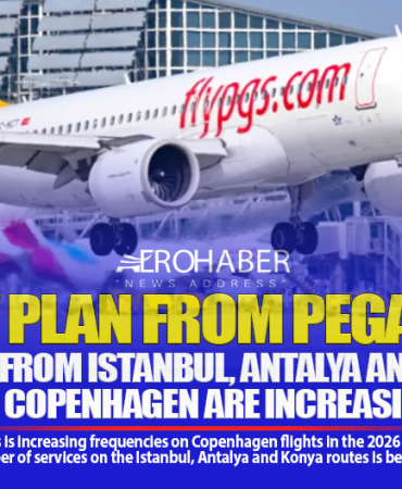 Pegasus Expands Its European Network: New Copenhagen-Based Flight Plan