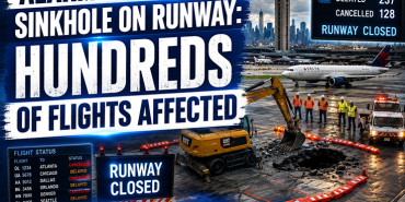 Runway Alert at LaGuardia: Sinkhole Detected, Operations Suspended