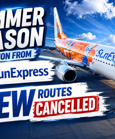 SunExpress Applies the Brakes on Flights: Several Routes Removed from the Schedule