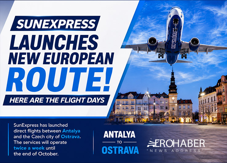 SunExpress Expands to Czechia: Antalya–Ostrava Direct Flights Begin