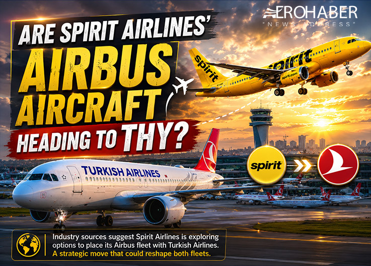 Turkish Airlines Puts Spirit Airlines Fleet on Its Radar