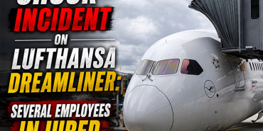 Lufthansa Boeing 787 Nose Gear Collapsed