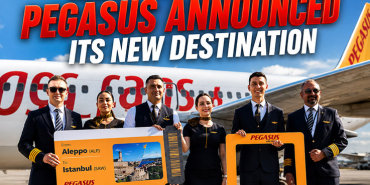 Pegasus Launched Flights to Aleppo