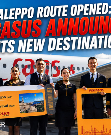 Pegasus Launched Flights to Aleppo
