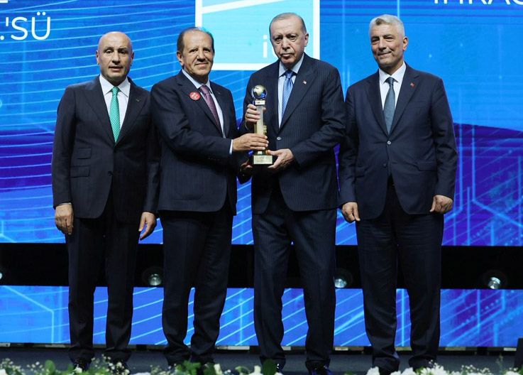 President Erdoğan Presented the Award! Prestigious Recognition for İGA