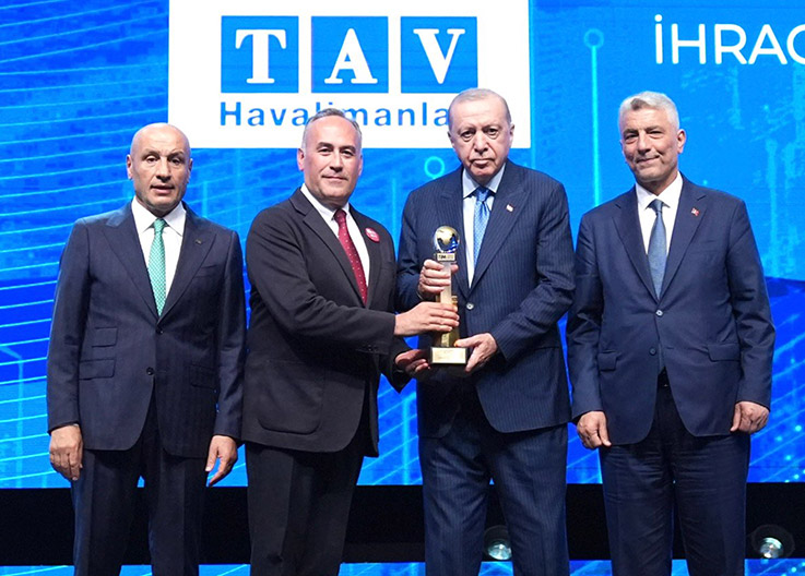 Prestigious Award from TIM for TAV Airports