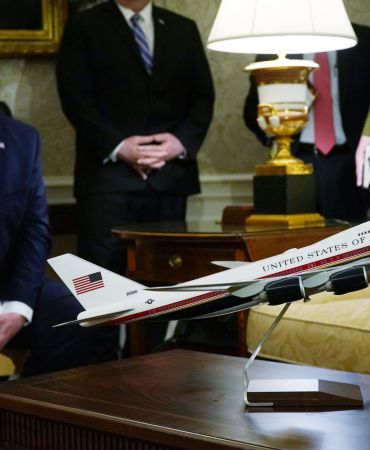 President Donald Trump Meets With Canadian Prime Minister Justin Trudeau At The White House
