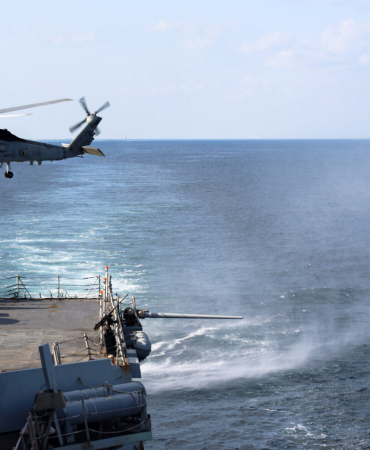 USS Roosevelt (DDG 80) Transits Strait of Hormuz