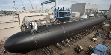 Submarine under construction