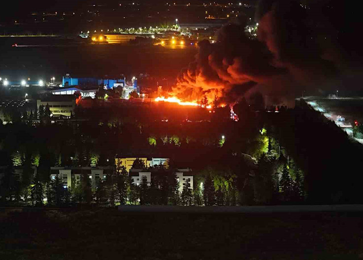 Fire Breaks Out at TEI Facility Where Aircraft Engines Are Manufactured