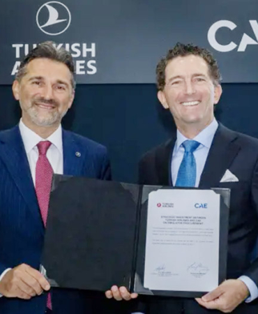 Turkish Airlines Signs Simulator Agreement with CAE