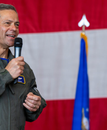 CSAF, CMSAF discuss readiness and quality of life during Aviano visit