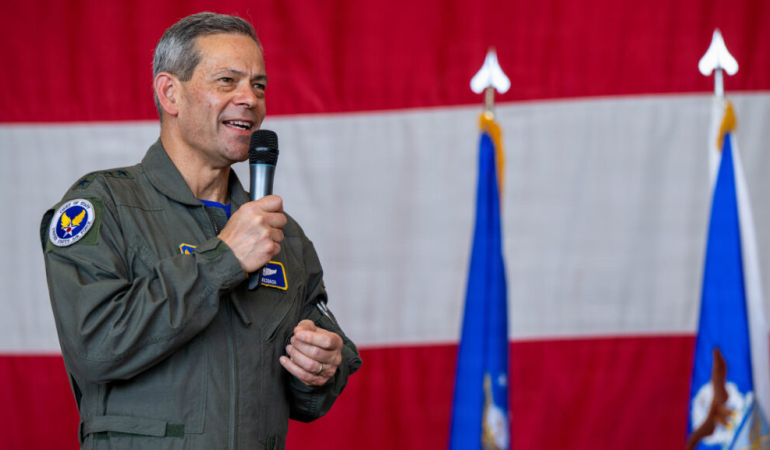 CSAF, CMSAF discuss readiness and quality of life during Aviano visit