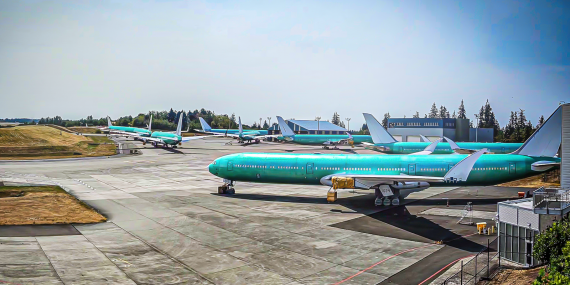 Washington’da Park Halindeki 30’dan Fazla Boeing 777-9 Uçağına Ne Olacak?