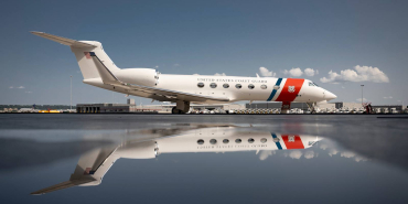 coast-guard-c-37a-on-the-apron